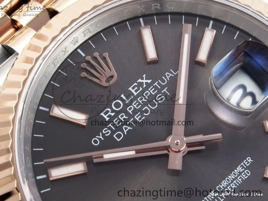 Good Copy Rolex Watches VR Brown Bracelet Best APF Edition 126231 RG 36 on FreshLook Sitck 1:1 SS DateJust Dial Jubilee 1590 904L Steel 0112